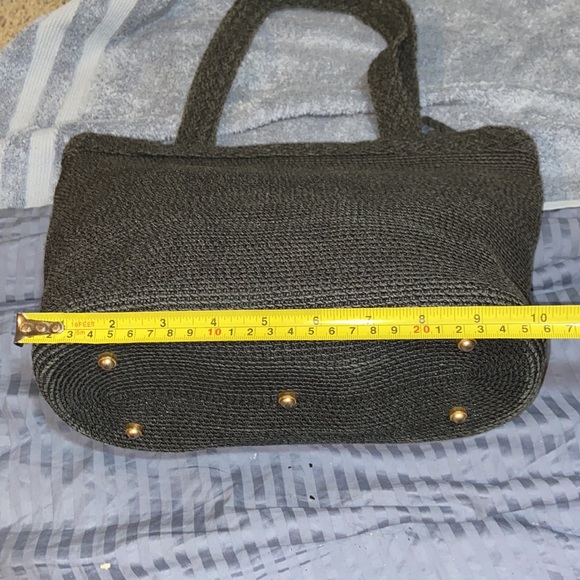 Eric Javits black woven shoulder bag - Picture 6 of 15